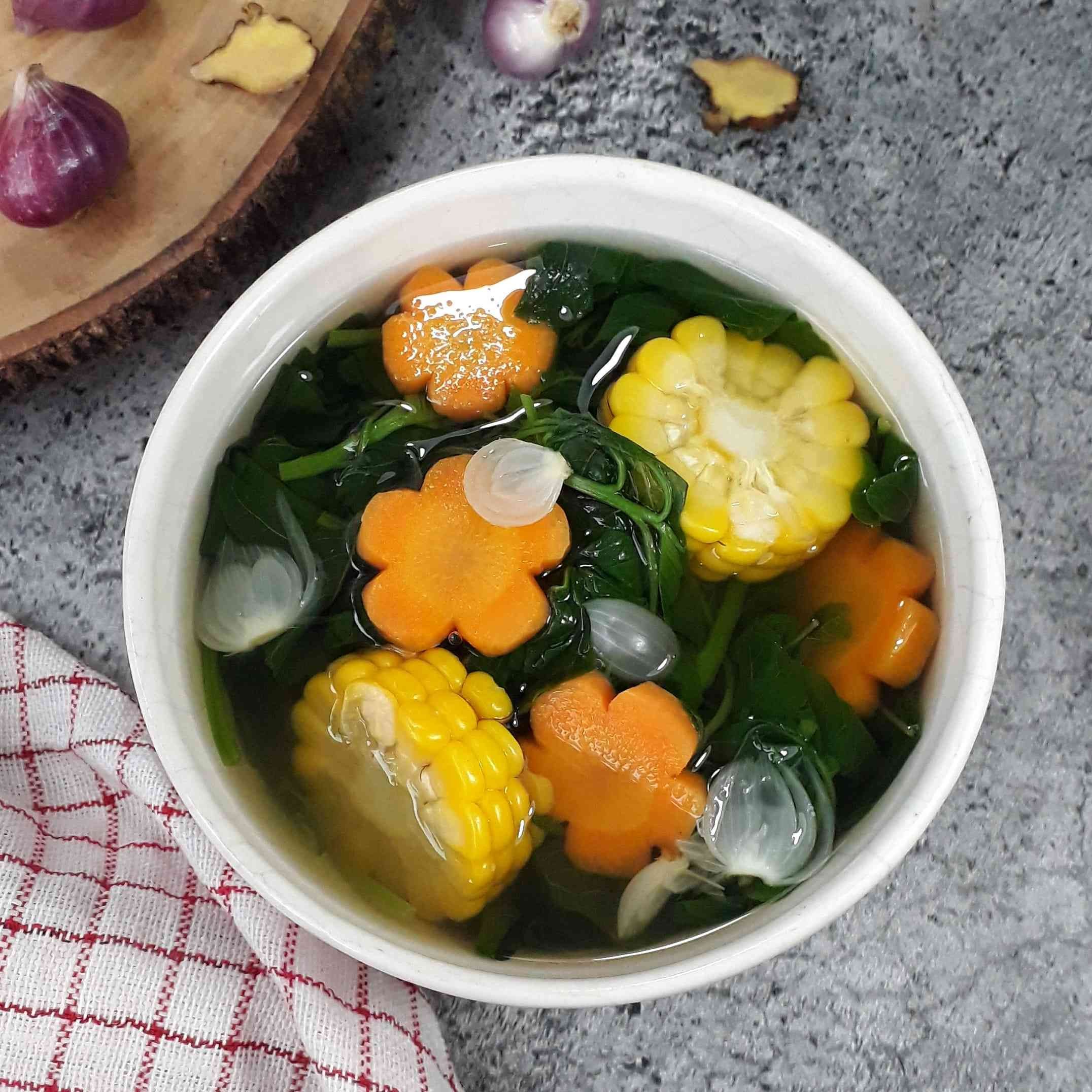 Resep Sayur Bening Bayam Temu Kunci Sederhana Rumahan Di Yummy App