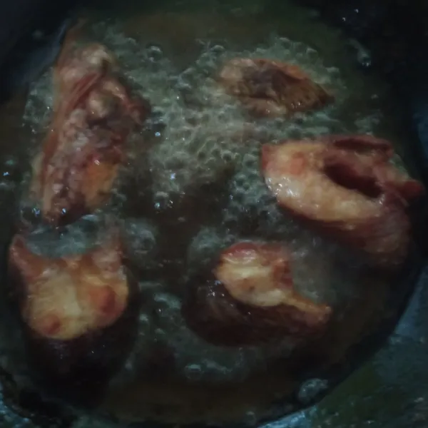 Goreng hingga kecoklatan, jangan sampai kering ya