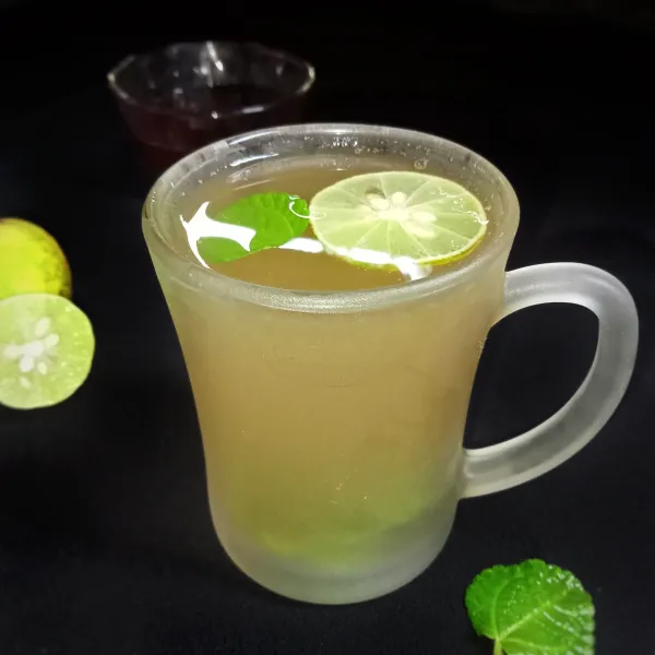 Sajikan selagi hangat.