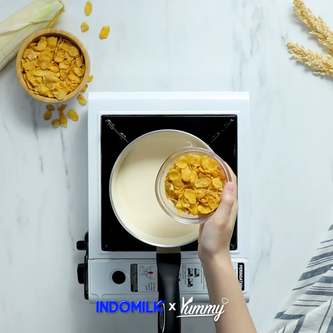 Step 2 Es Susu Marie Sereal Jagung