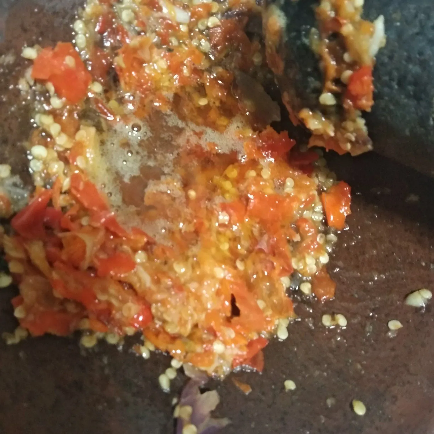 Step 4 Sambal Jelantah