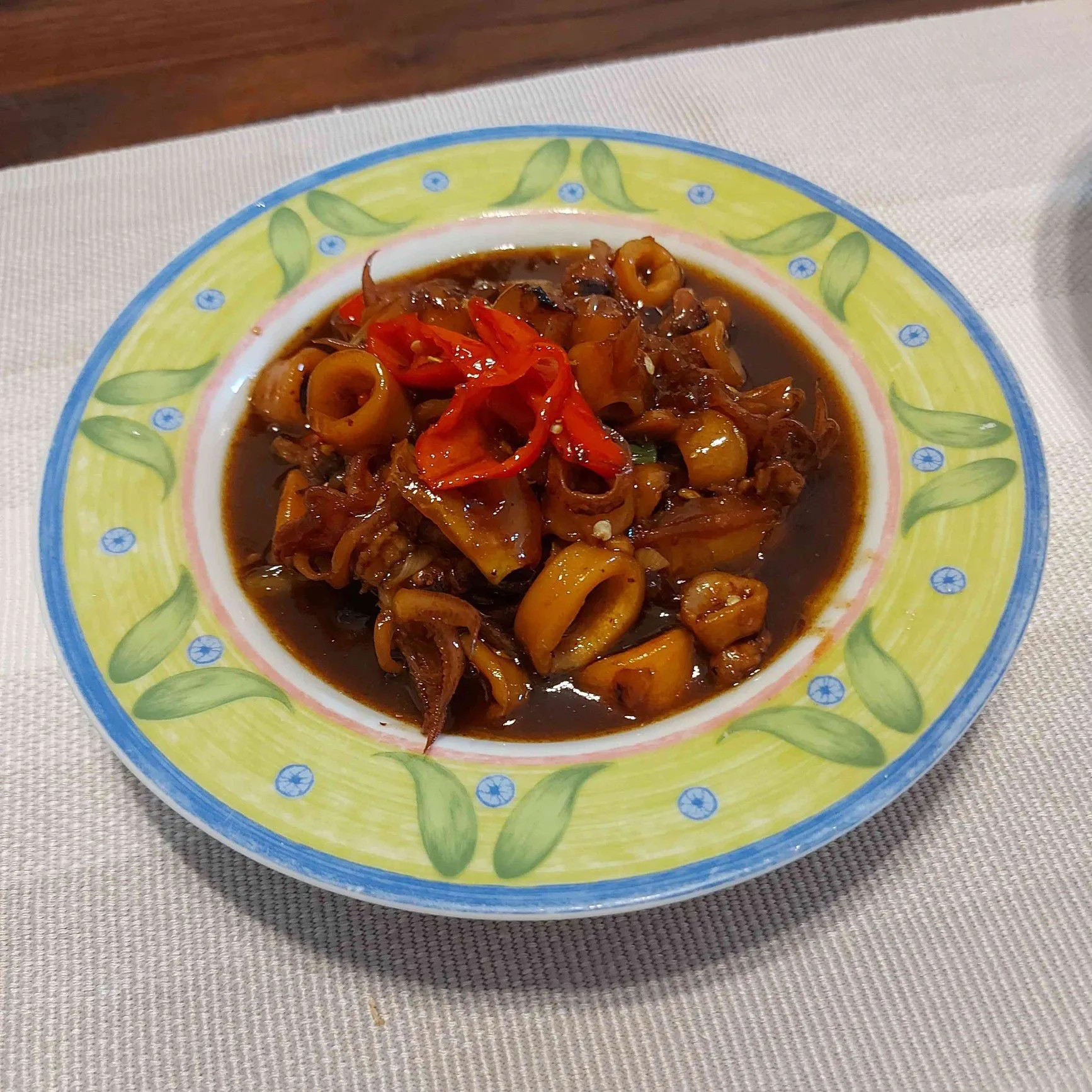 Cumi Saus Mentega