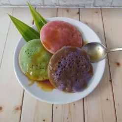 Serabi 3 Rasa Saus Gula Merah