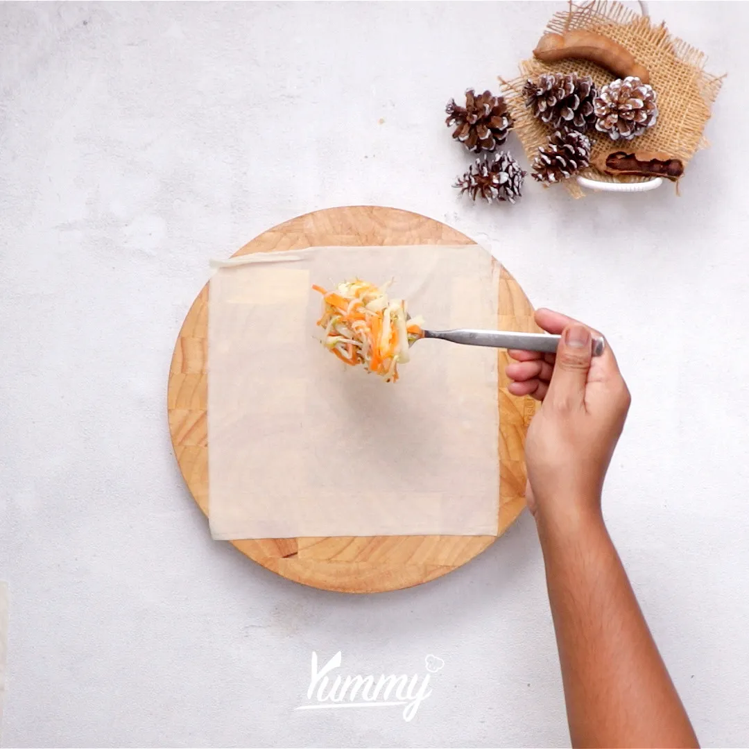 Step 4 Lumpia Kecambah