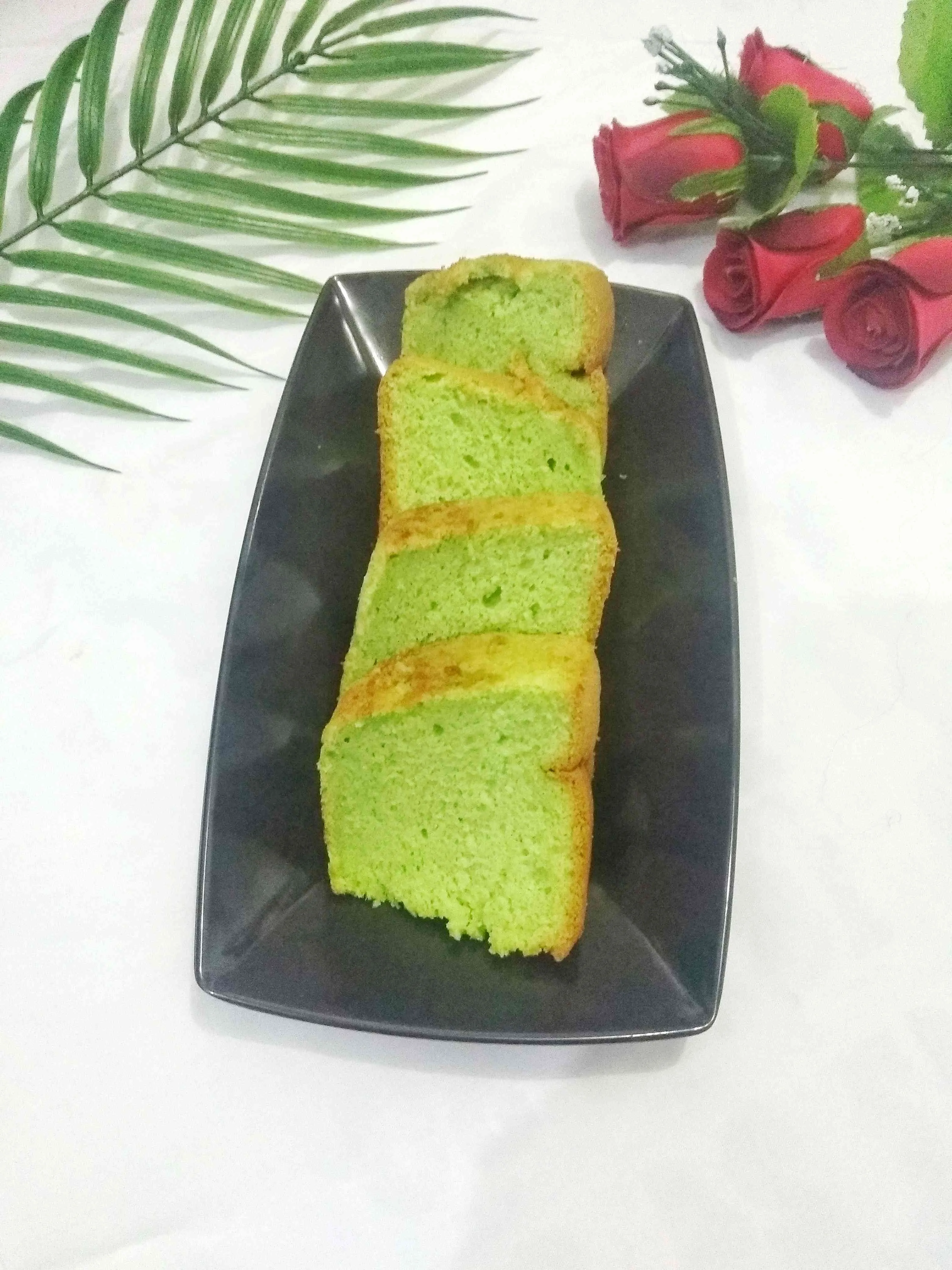 Chiffon Pandan Putih Telur