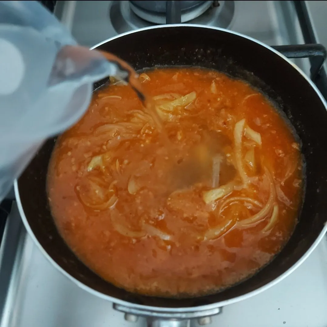 Step 3 Saus Asam Manis