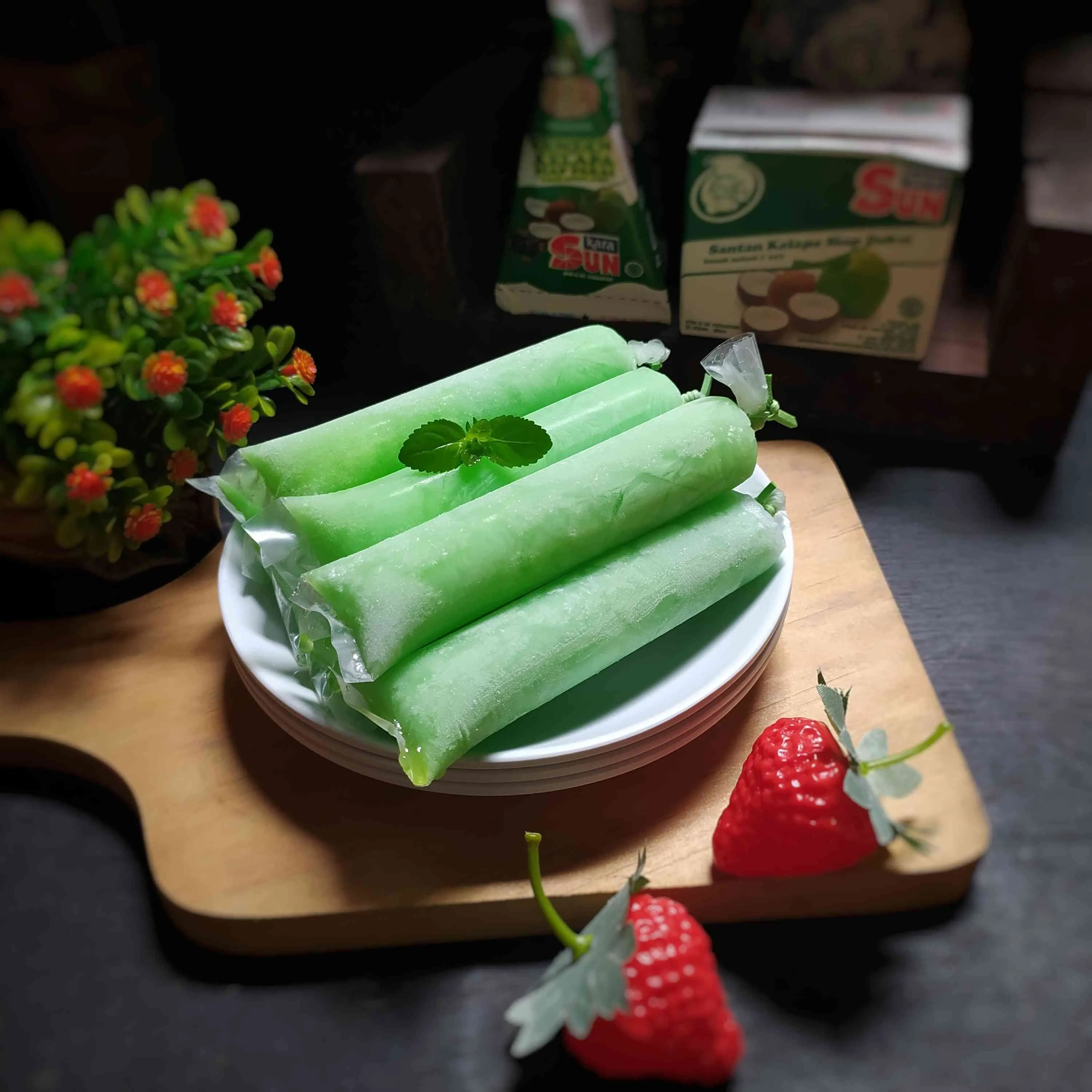 Es Lilin Santan Nata de Coco