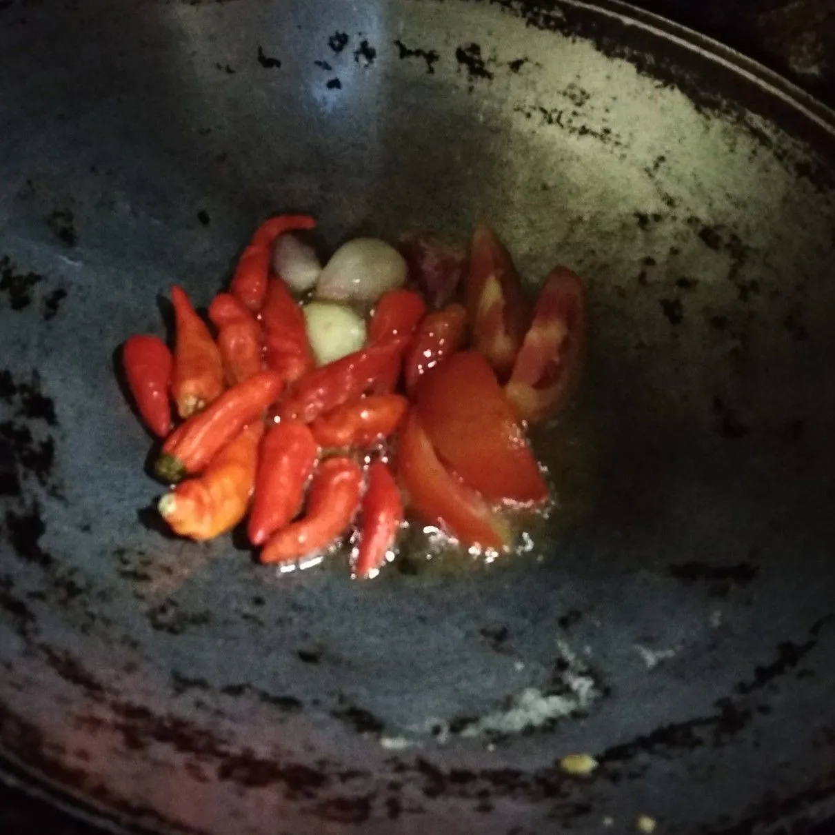 Step 4 Tahu Goreng Sambal Galak