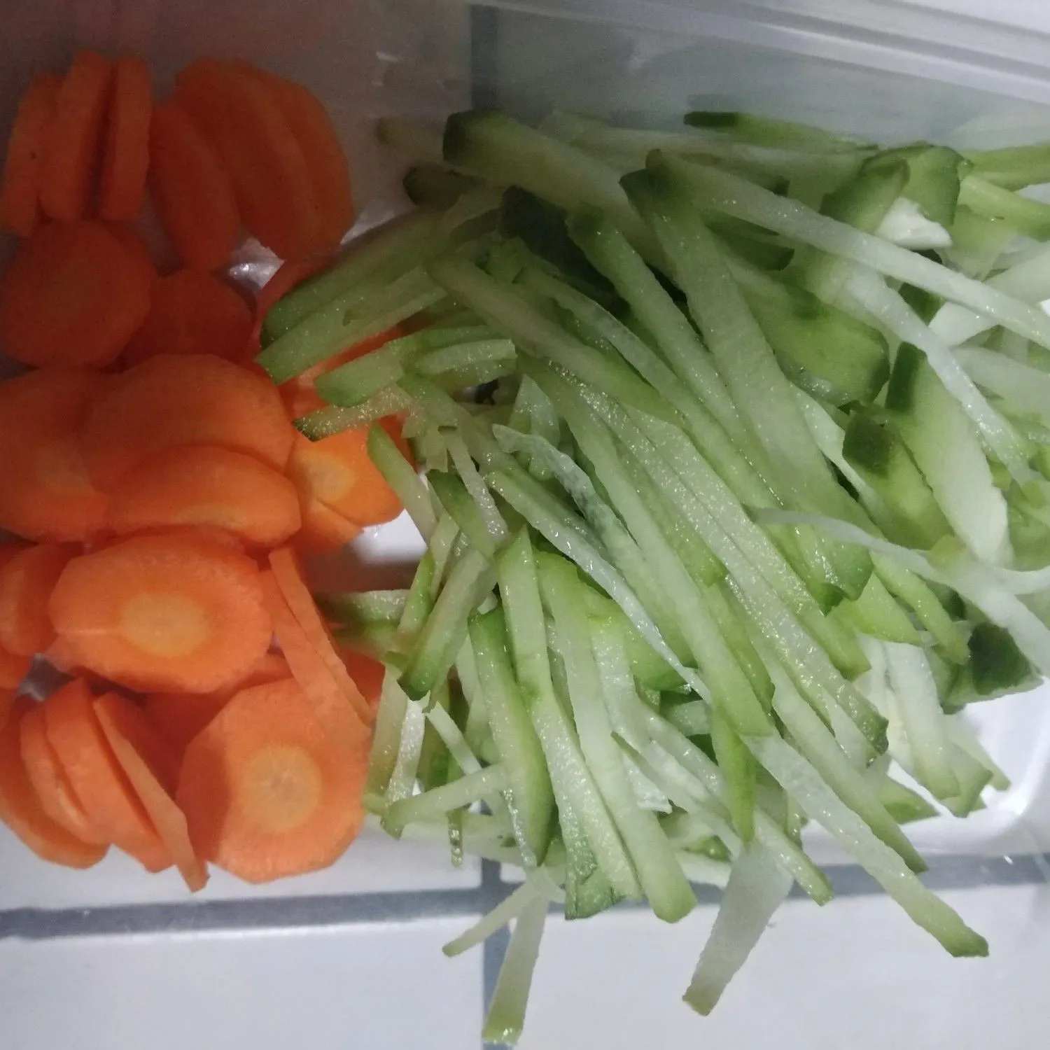 Step 1 Bening Sayur Telur Puyuh
