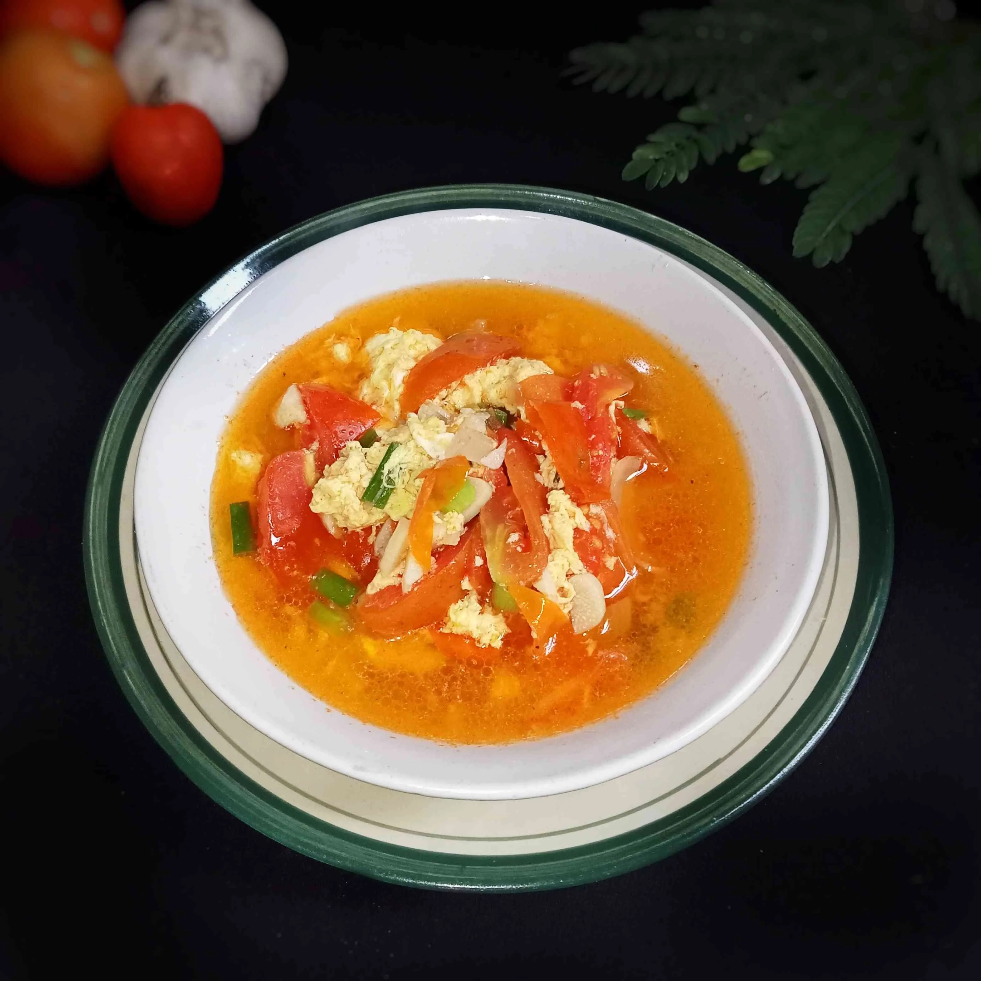 Sop Tomat dan Telur