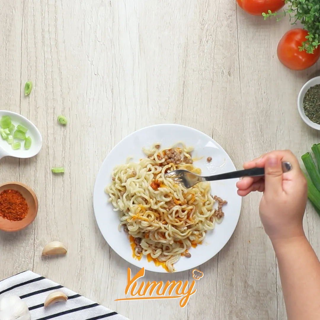 Step 4 Indomie Mieghetti Rasa Bolognese