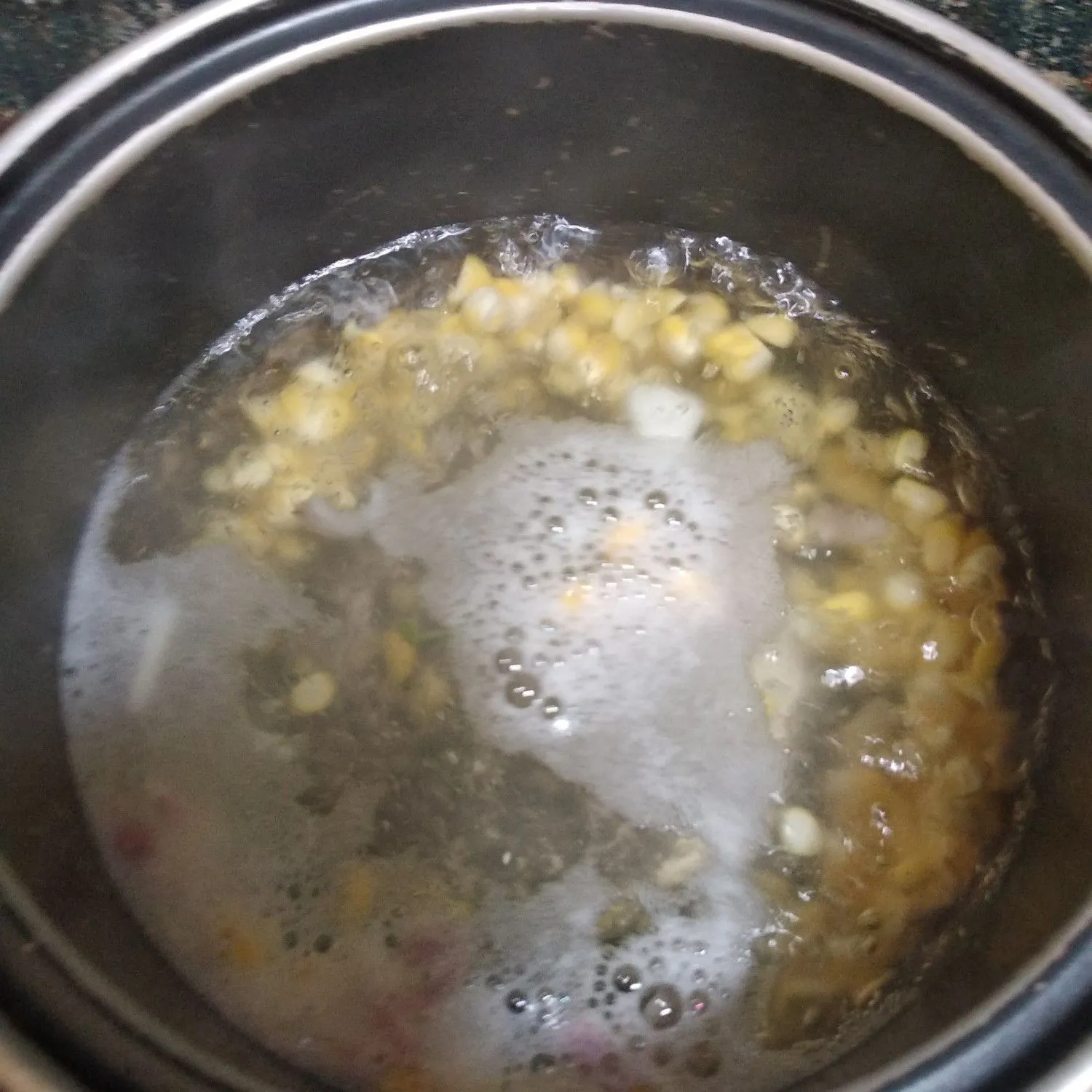 Step 3 Bening Sawi Jagung