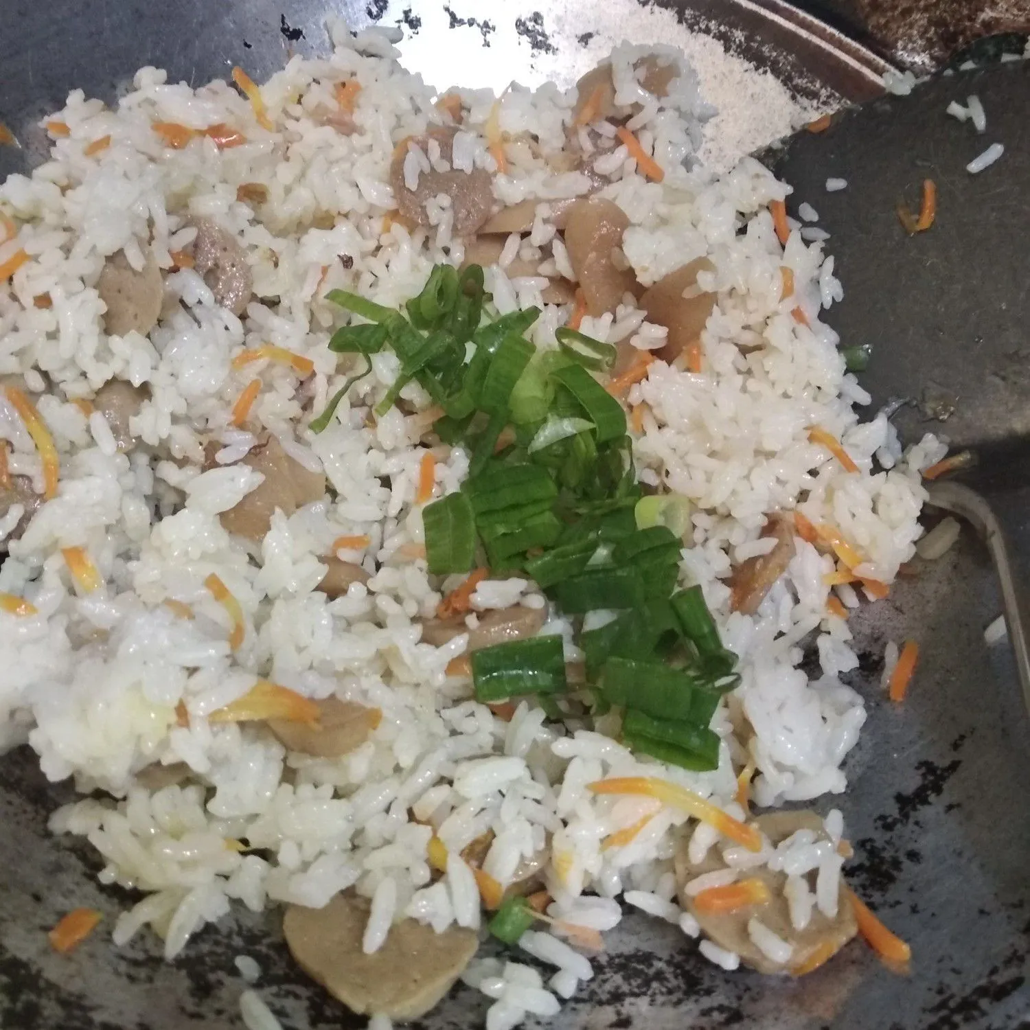 Step 5 Nasi Goreng Sosis Bakso