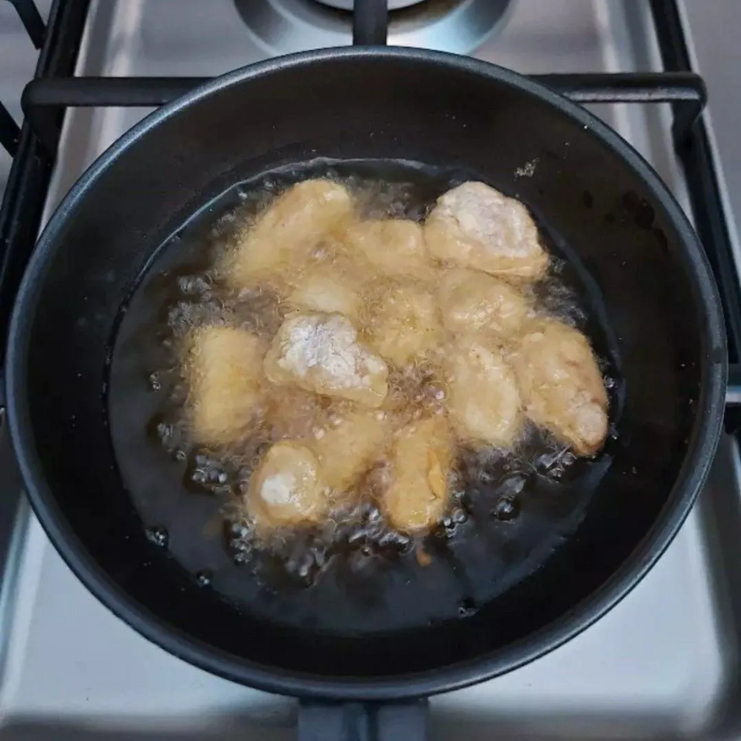 Step 3 Ayam Tepung Saus Lemon Madu