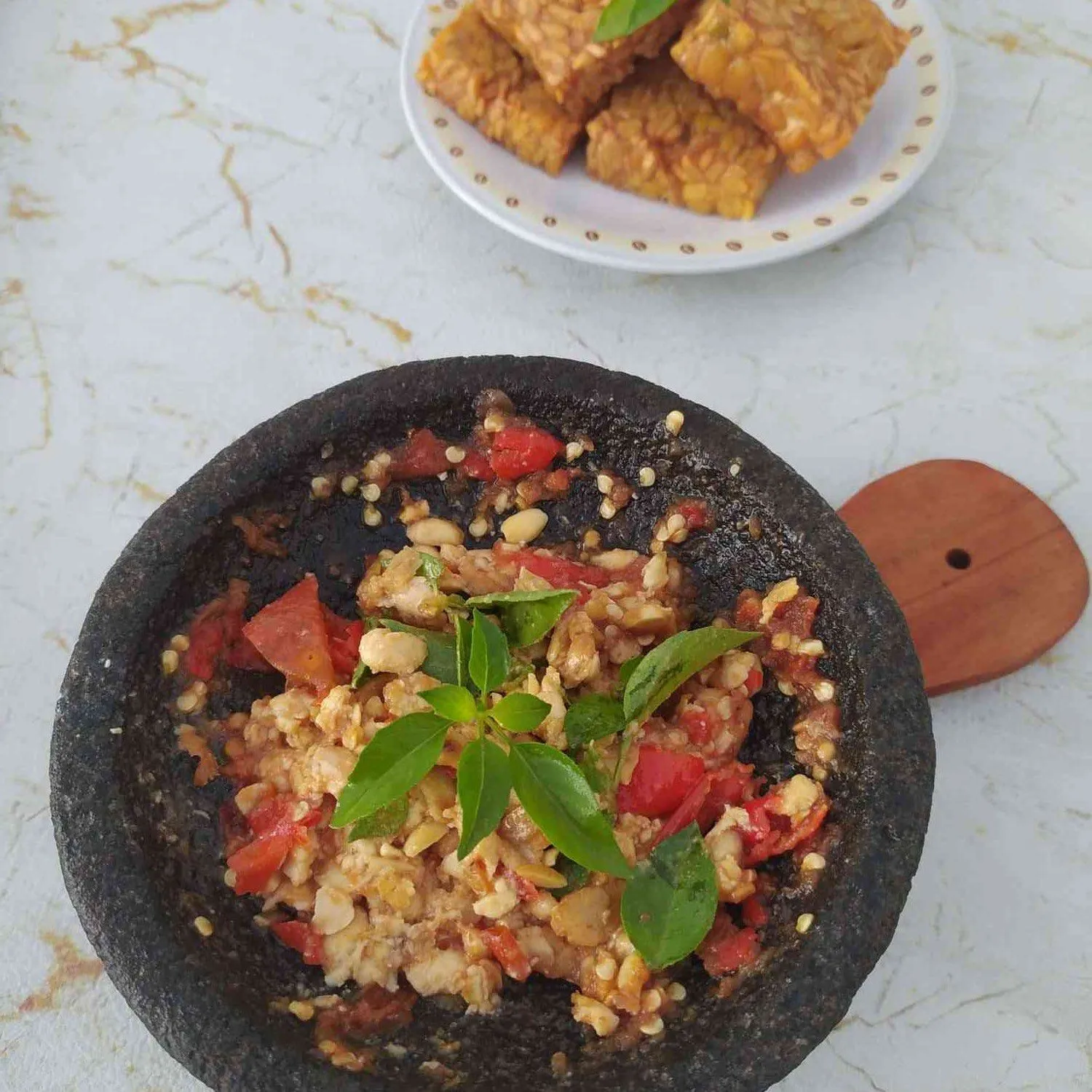 Sambel Tempe Kemangi