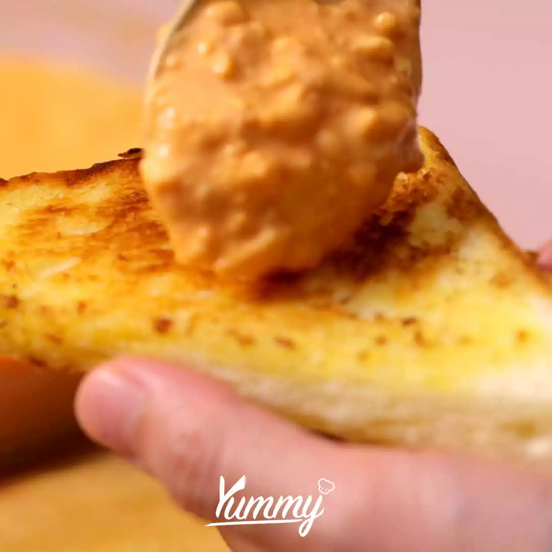Step 4 Roti Bakar Mentai