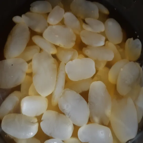 Setelah itu masukan kolang kaling