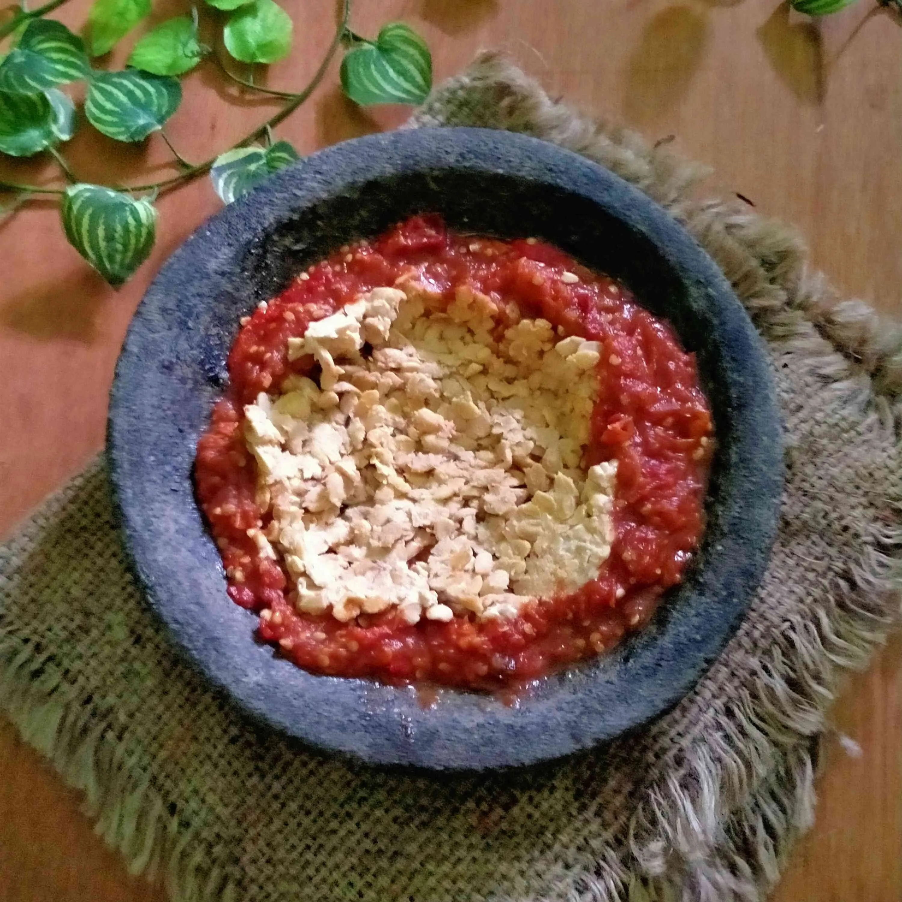 Sambel Tempe Kukus