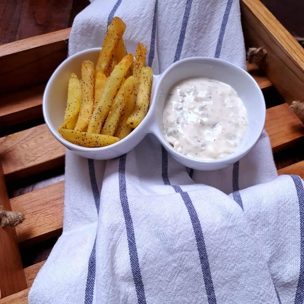 Resep Black Pepper French Fries Sederhana Rumahan di Yummy App