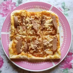 Simple Chicken Pizza