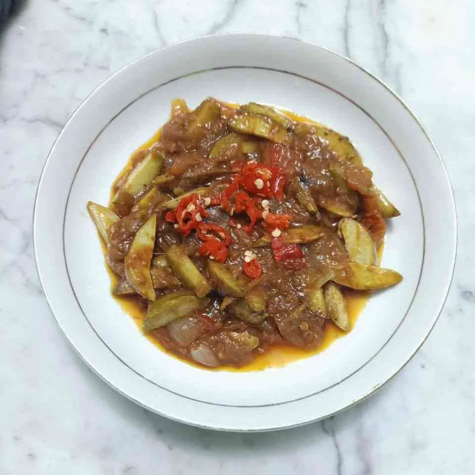 Oseng Jengkol Sambal Belacan