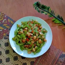 Tumis Pare Udang Pedas