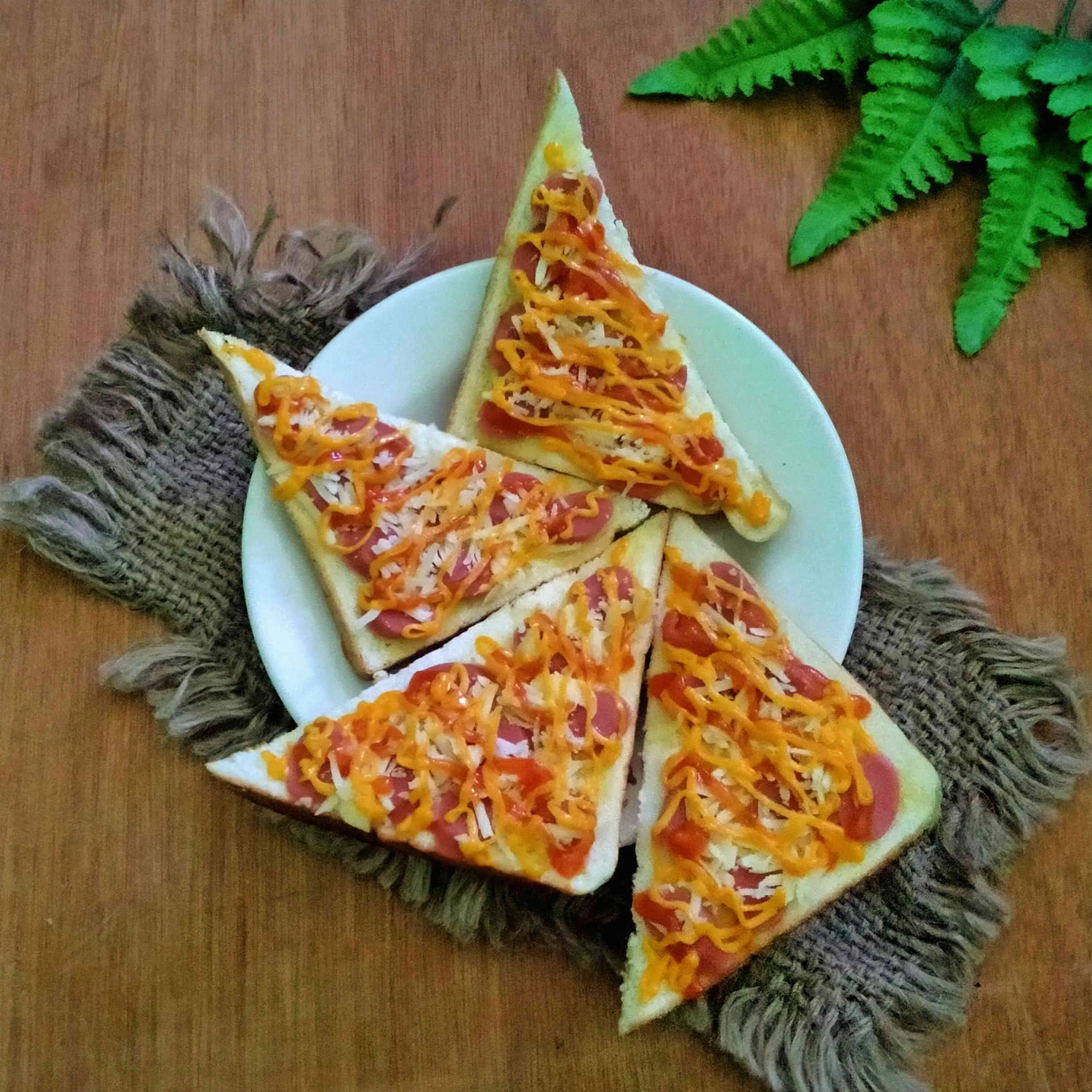 Pizza Roti Tawar