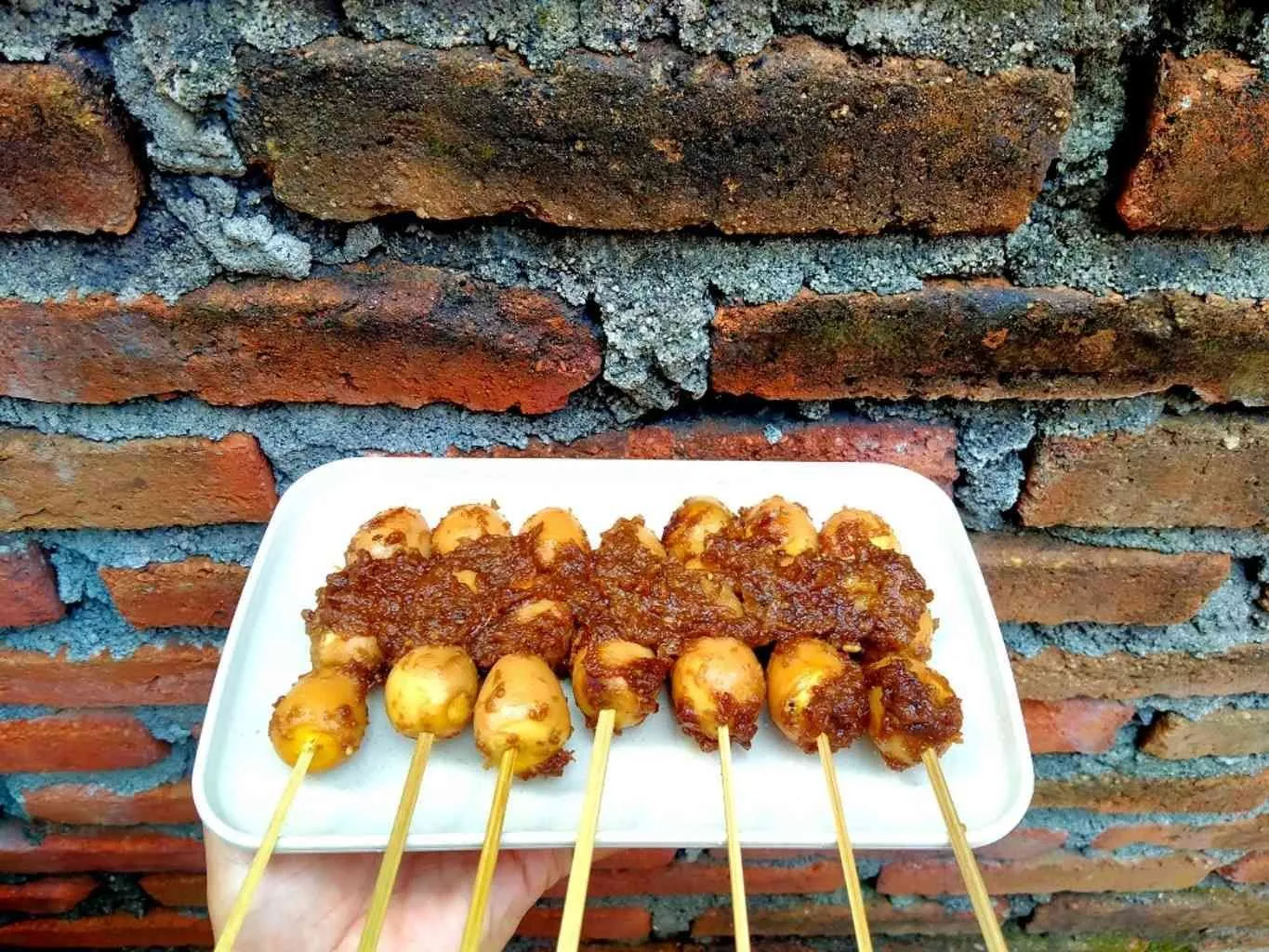 Sate Telur Puyuh