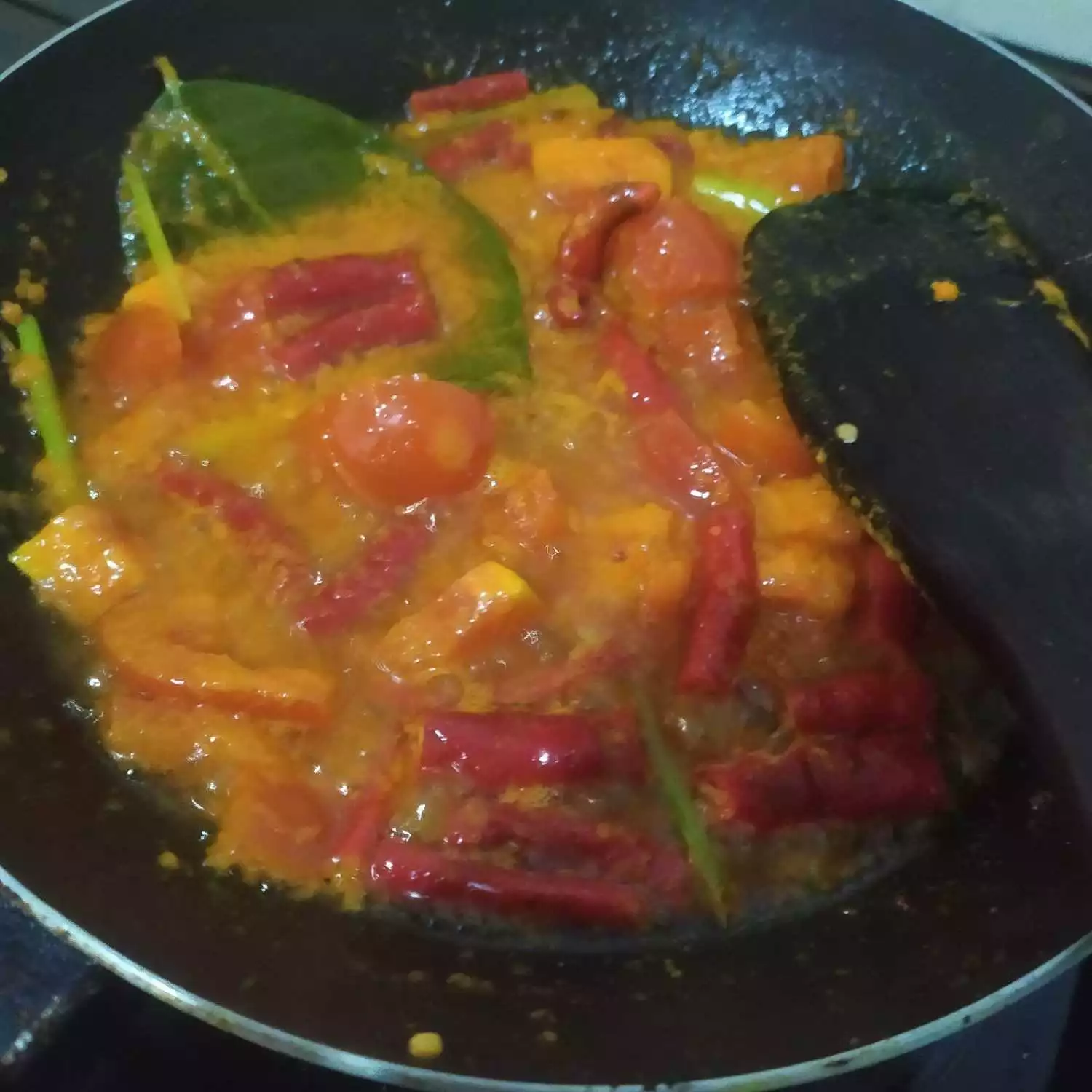Step 2 Tumis Jantung Ayam Pedas