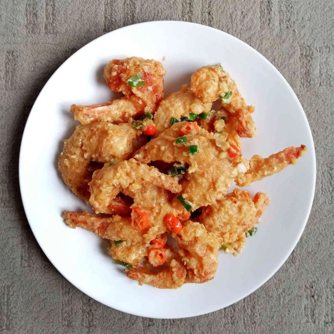 Udang Saus Telur Asin