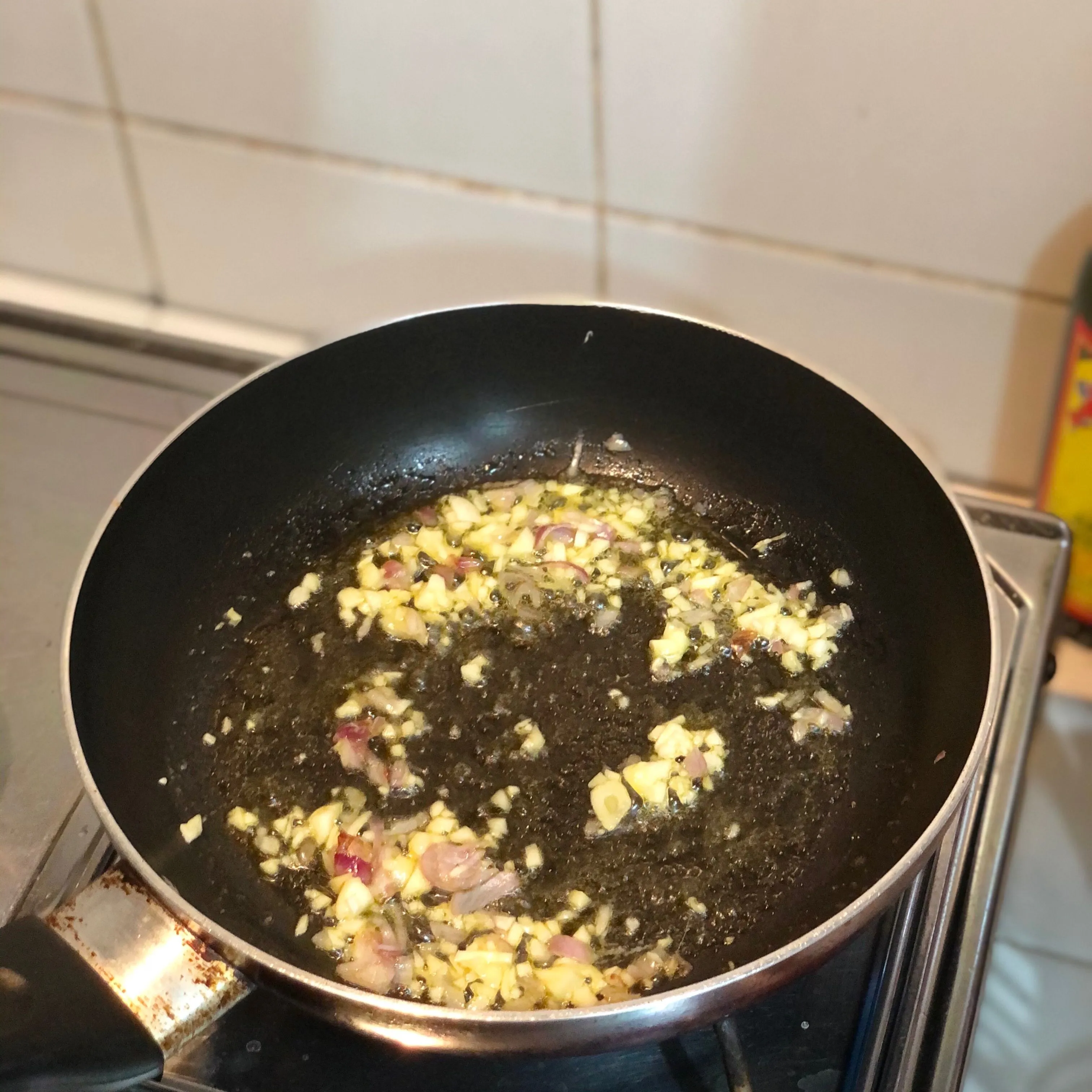 Step 4 Macaroni Telur Keju