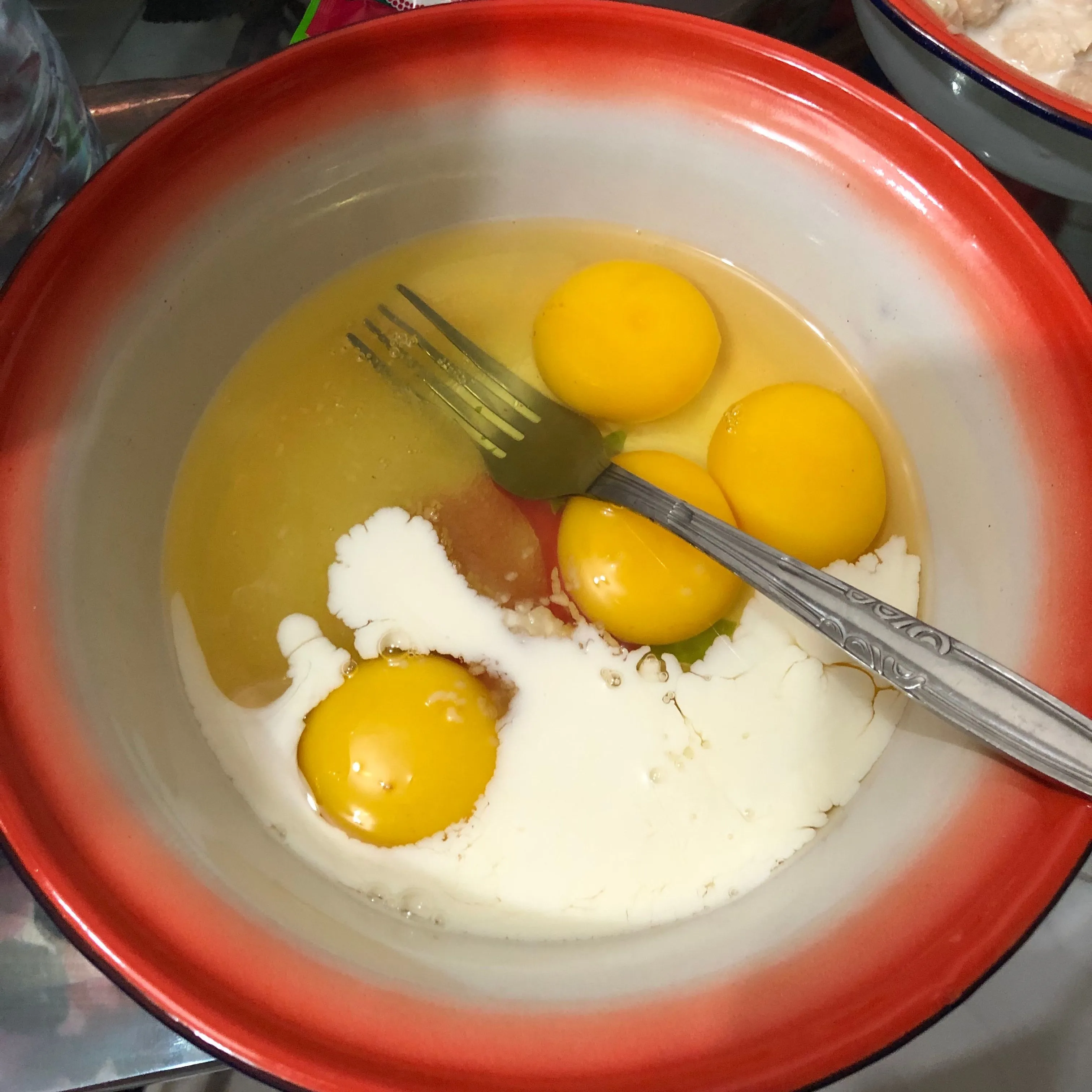 Step 1 Tamagoyaki