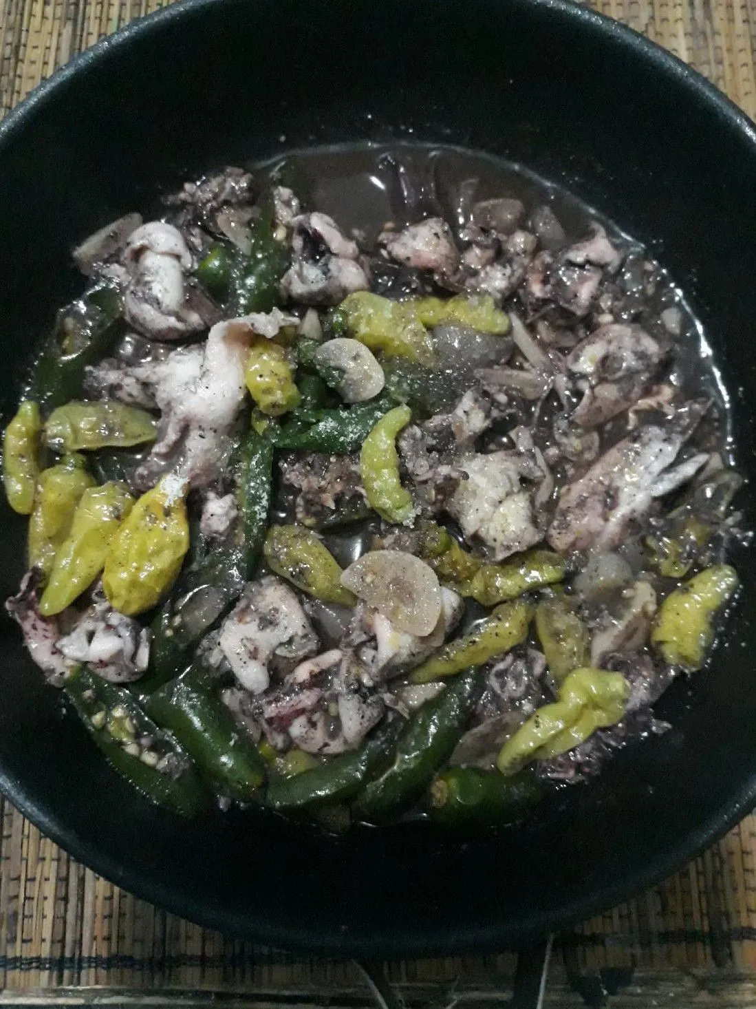 Step 4 Cumi Sambal Ijo