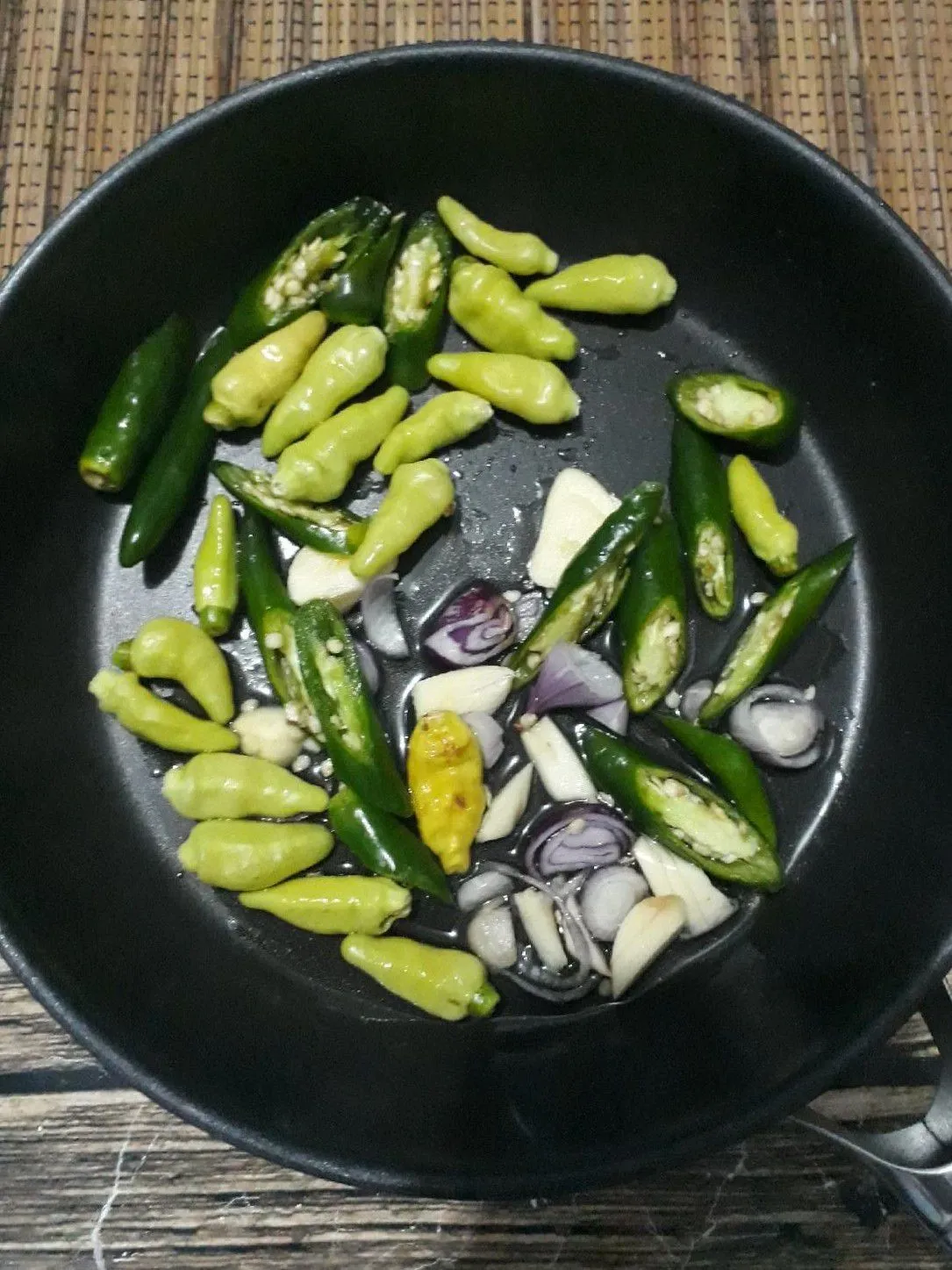 Step 2 Cumi Sambal Ijo