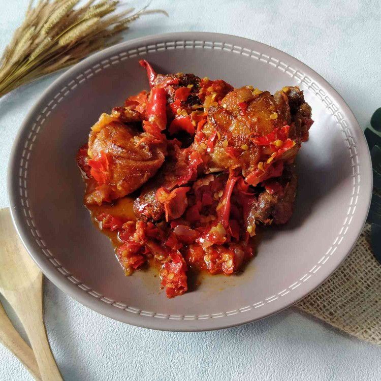 Resep Ayam Balado Ala RM Padang Sederhana Rumahan Di Yummy App