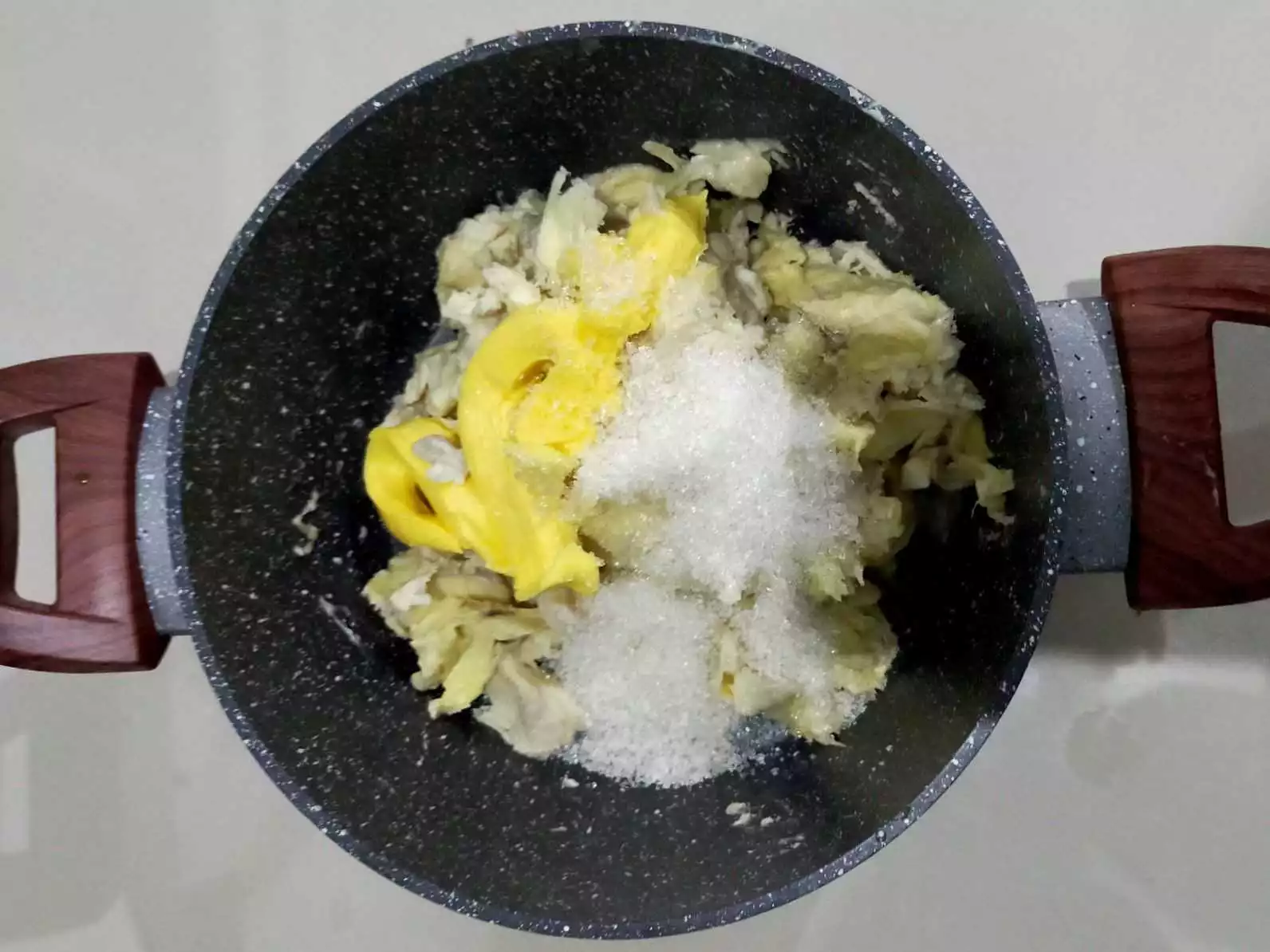 Step 2 Pastel Durian