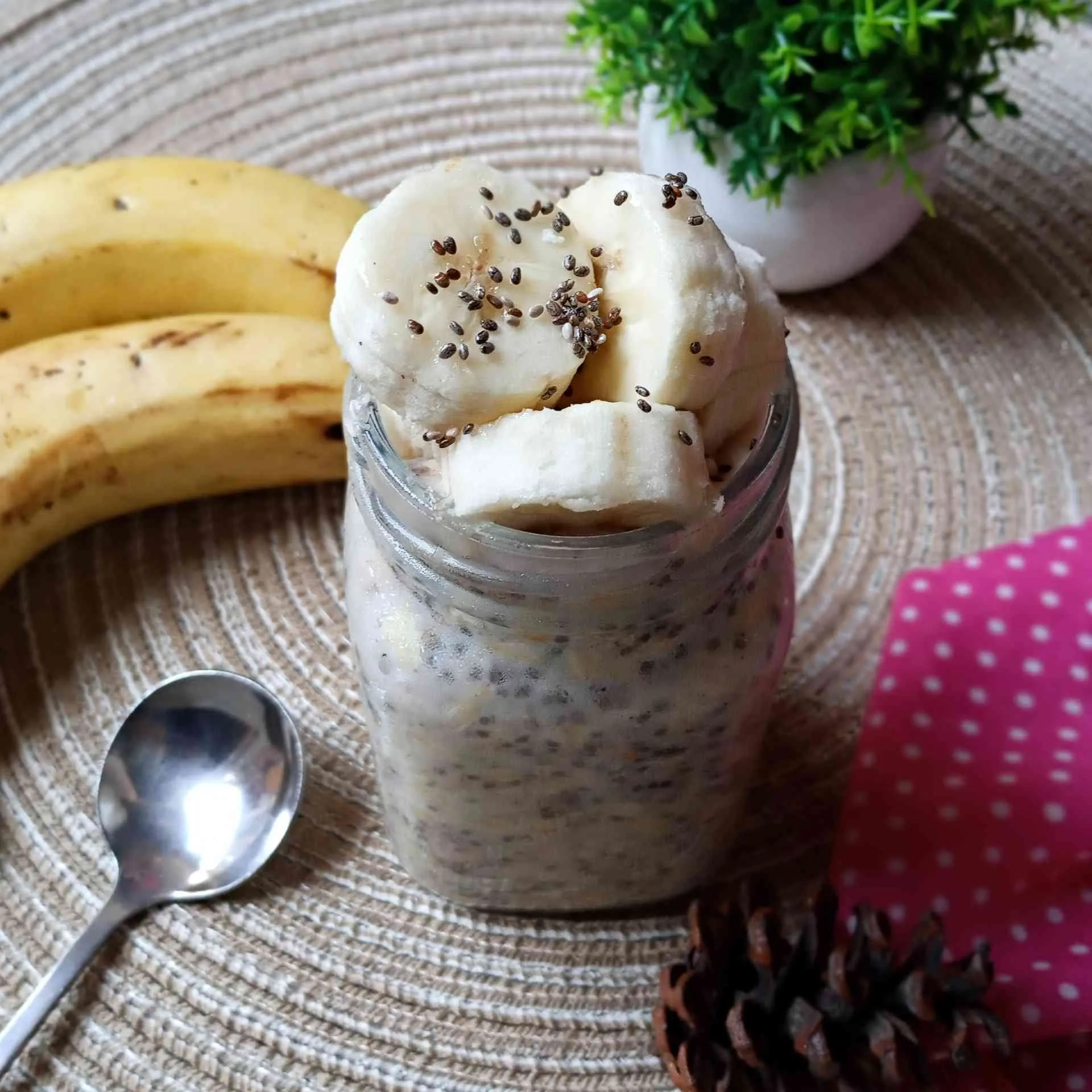 Resep Banana Overnight Oats Sederhana Rumahan Di Yummy App