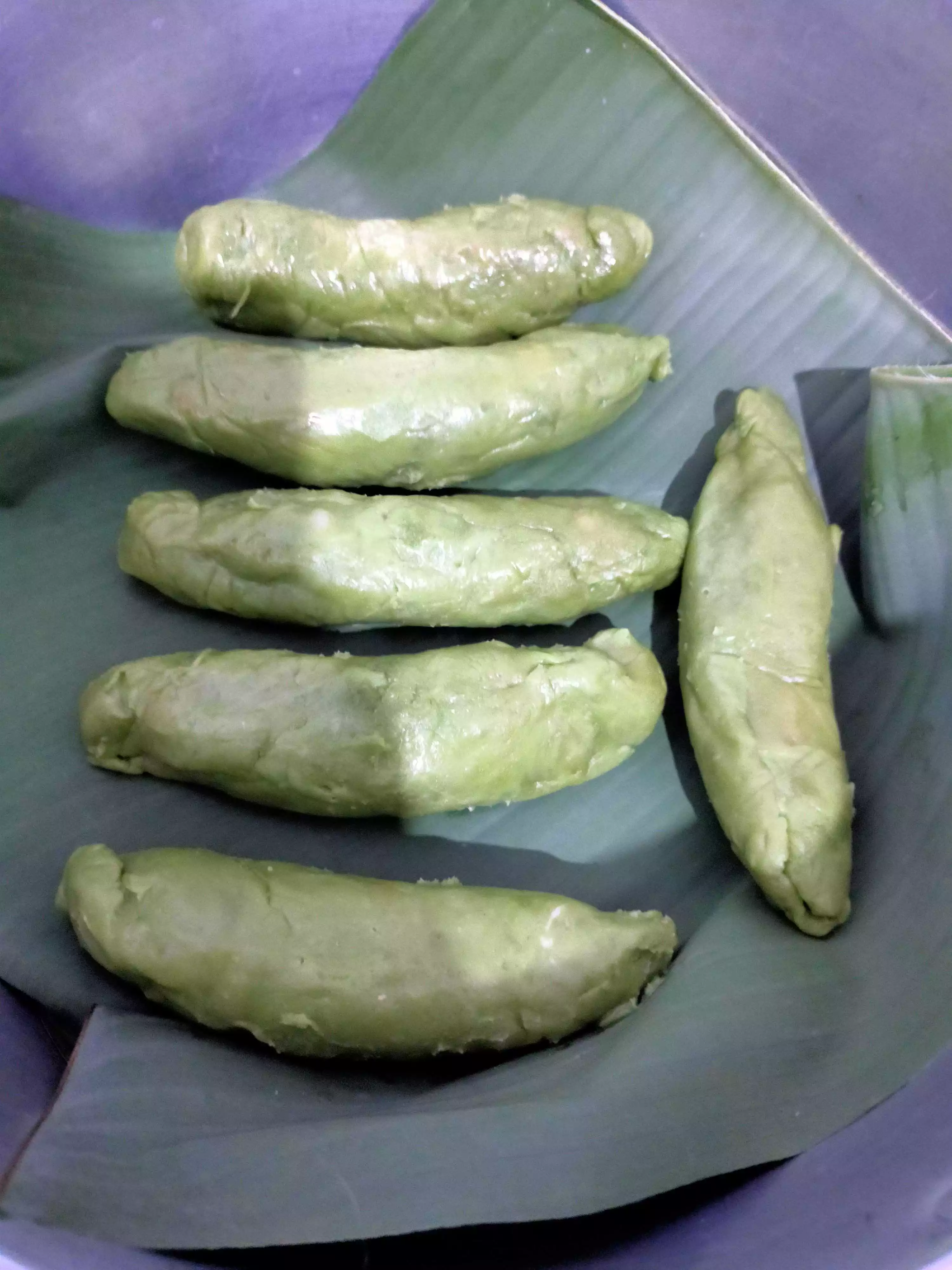 Step 5 Pisang Ijo khas Makassar
