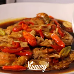 Telur Ceplok Semur Kecap