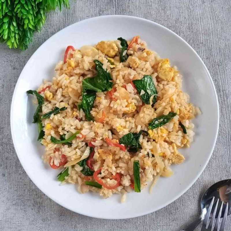 Resep Nasi Goreng Tomat Sawi Sederhana Enak | Chef Ummu Alfard