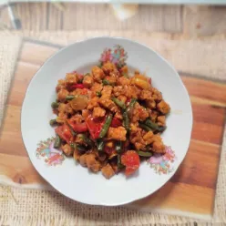 Tumis Tempe Kacang