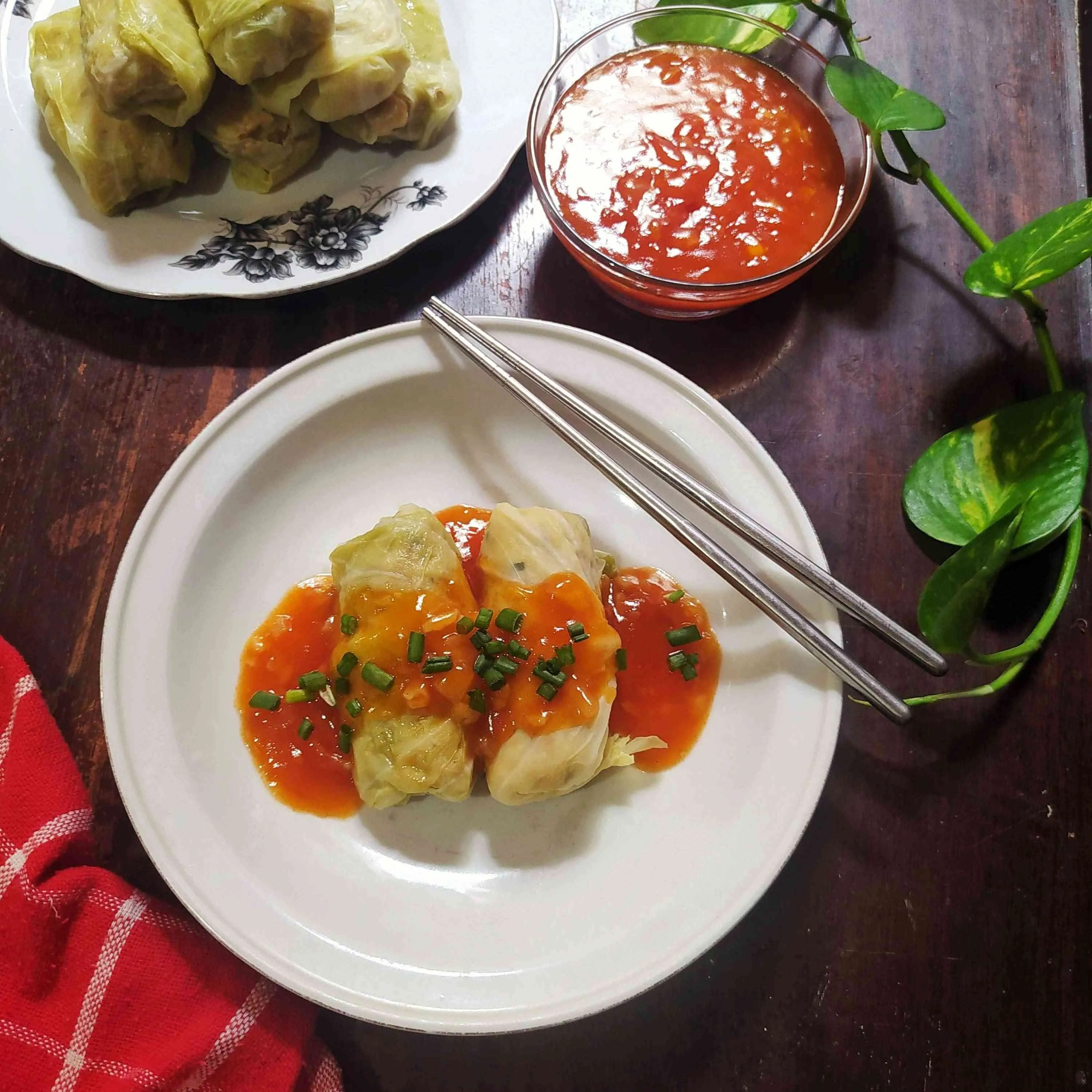 Siomay Kubis Saus Asam Manis