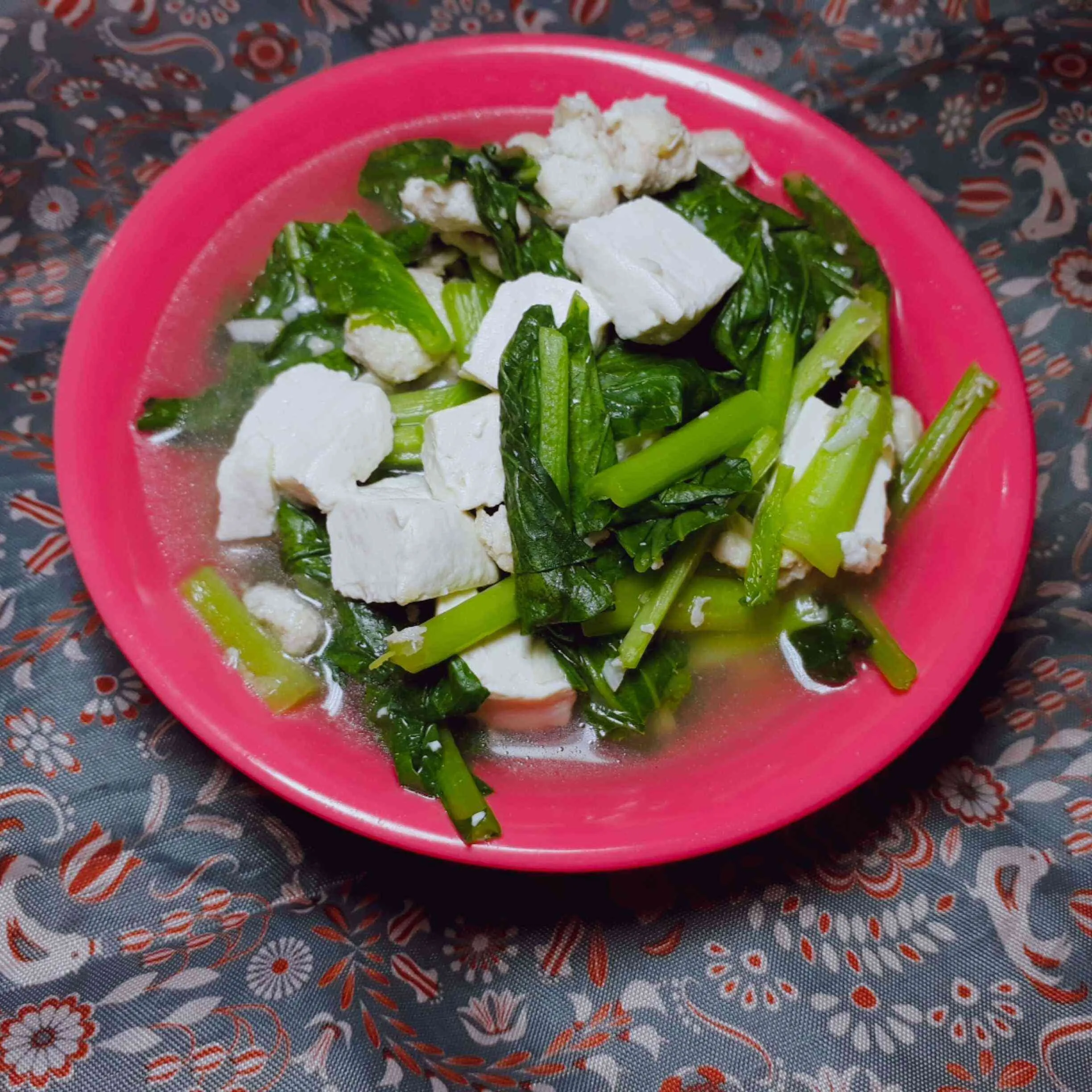 Sayur Hijau Tahu