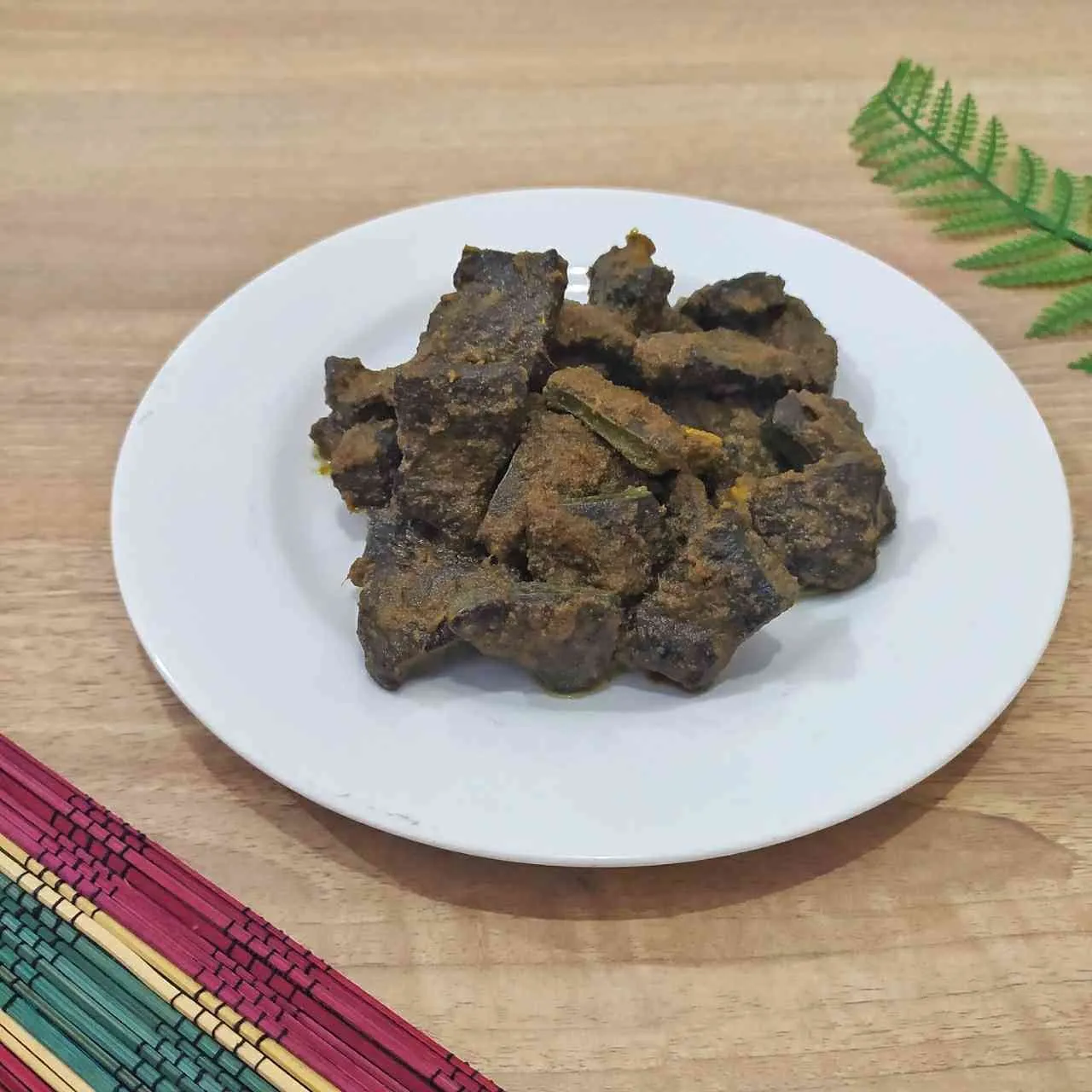 Hati Sapi Goreng Bumbu Ungkep