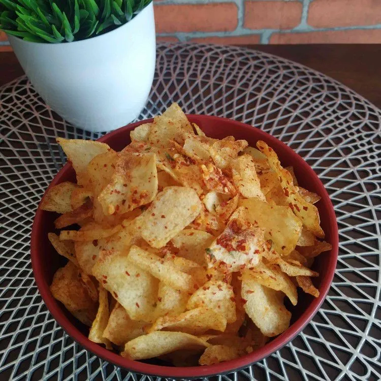 Spicy Potato Chips