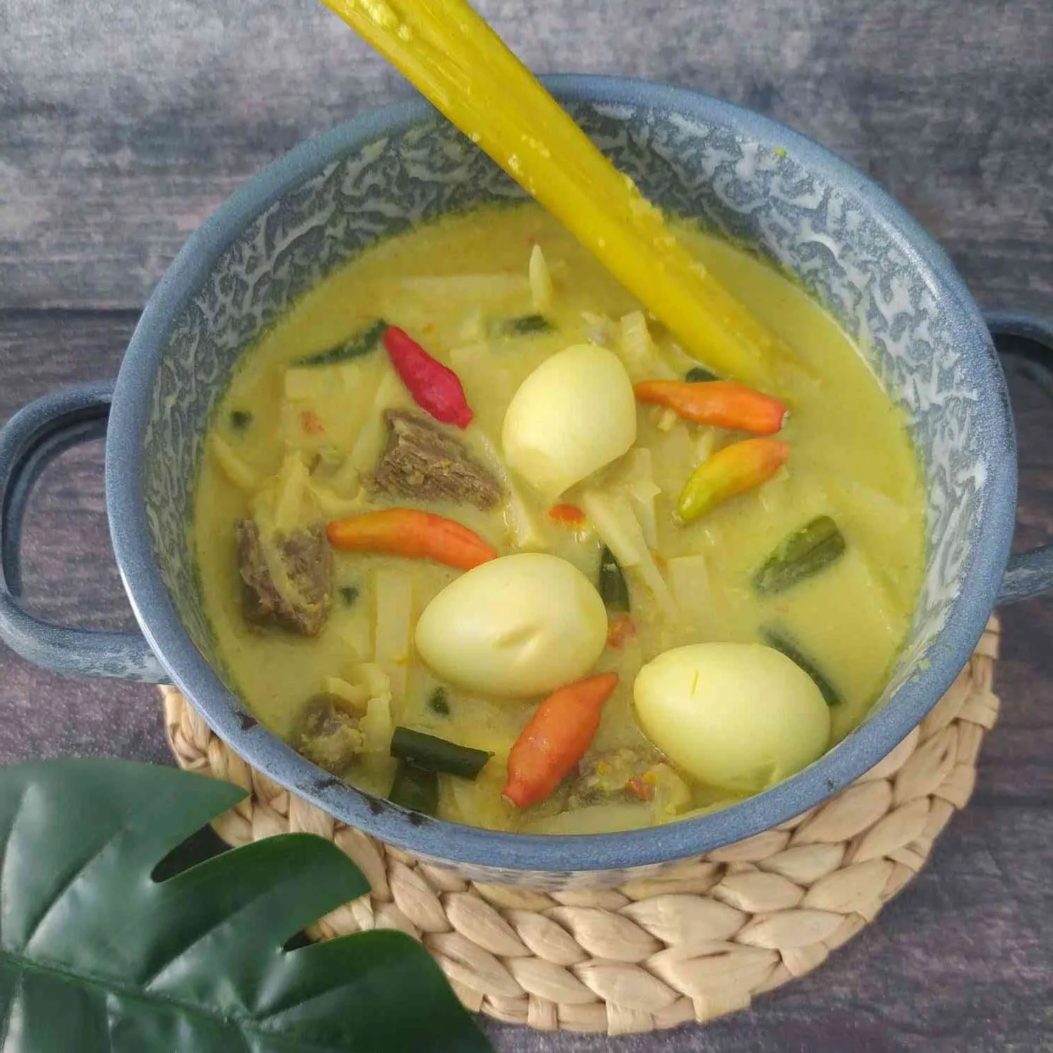 Sayur Rebung Telur Puyuh