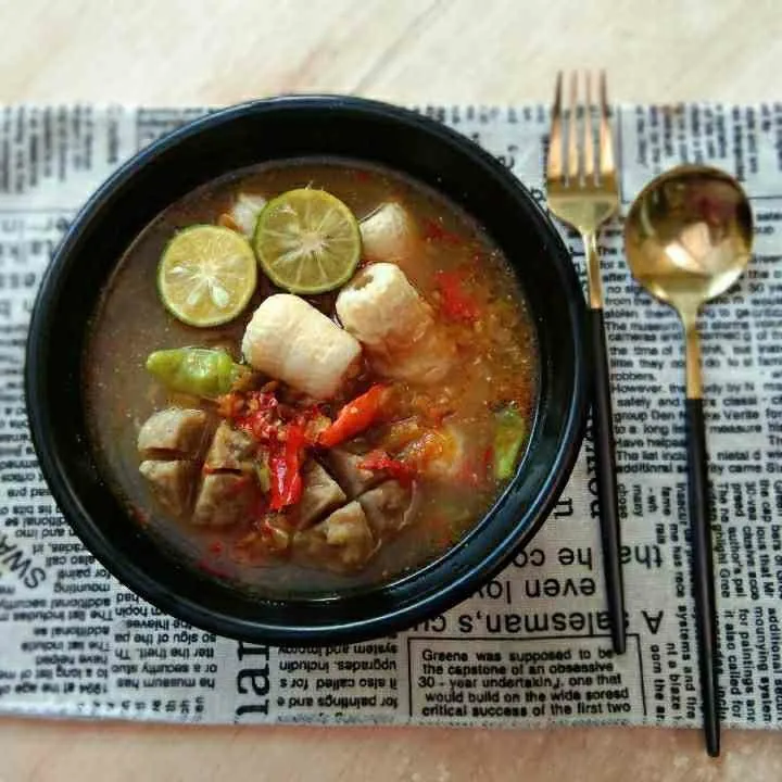 Bakso Chikuwa Kuah Thaican