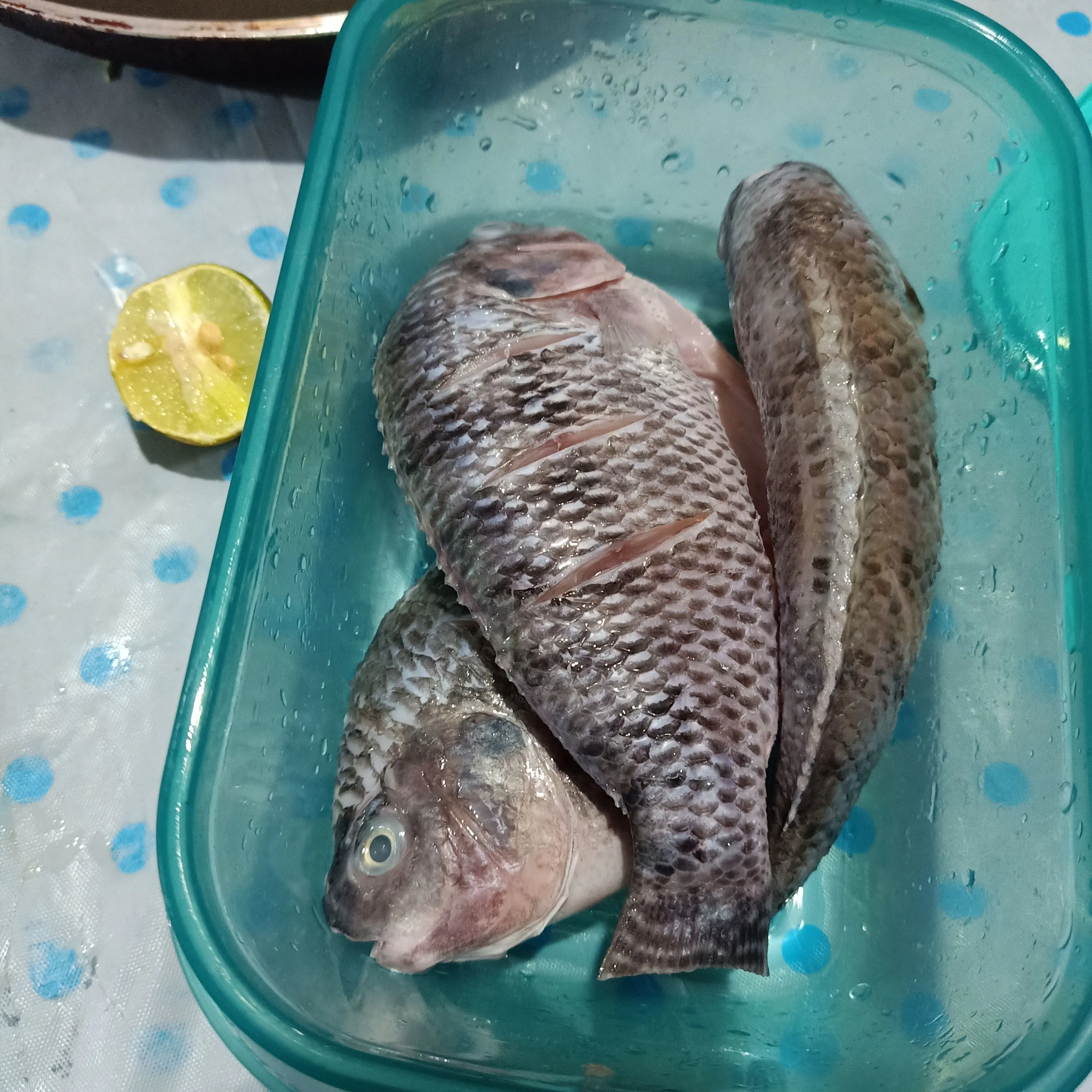 Step 1 Ikan Nila Goreng Tepung