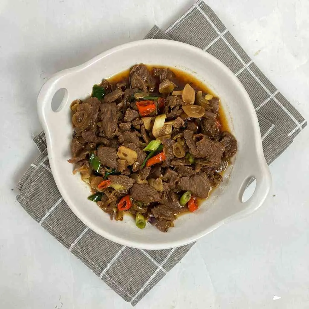 Krengsengan Daging Sapi