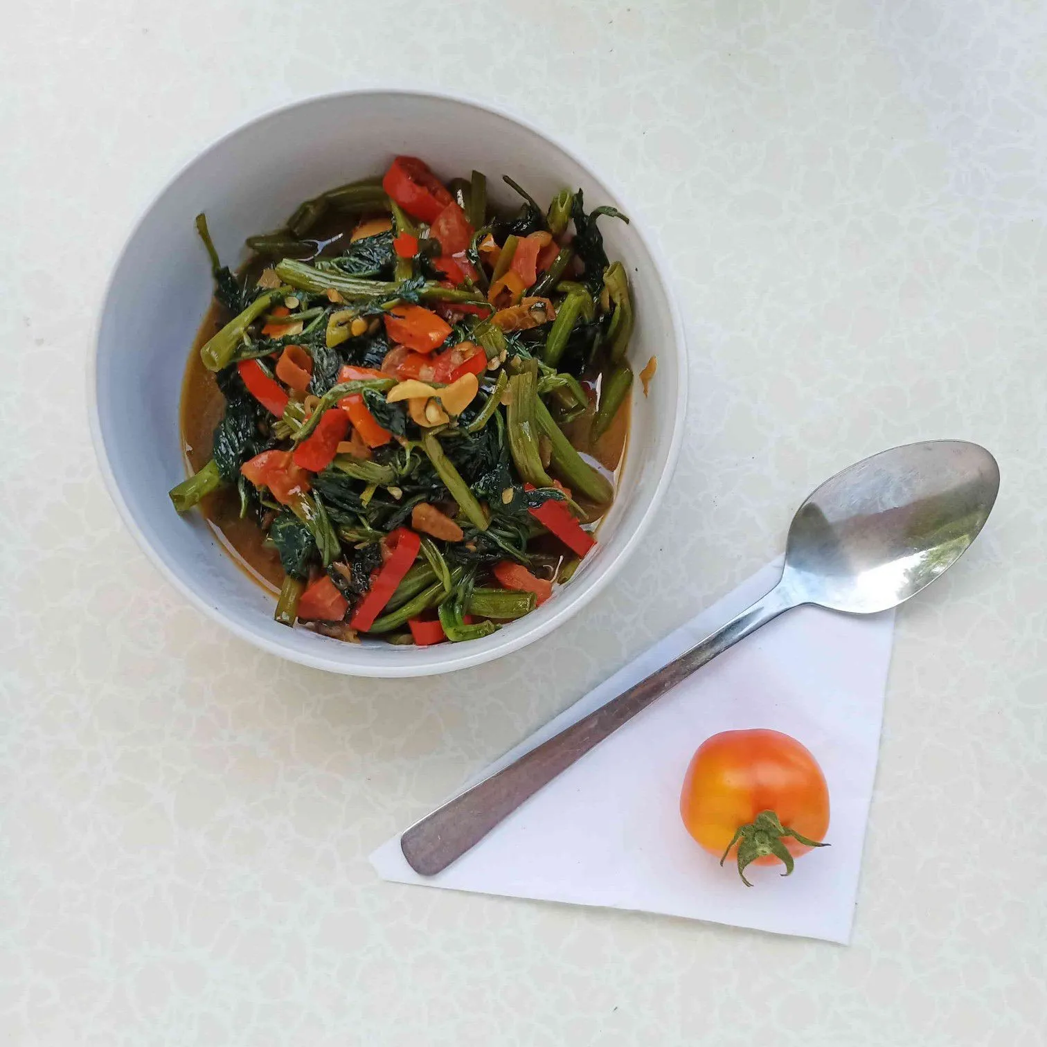 Tumis Kangkung Terasi